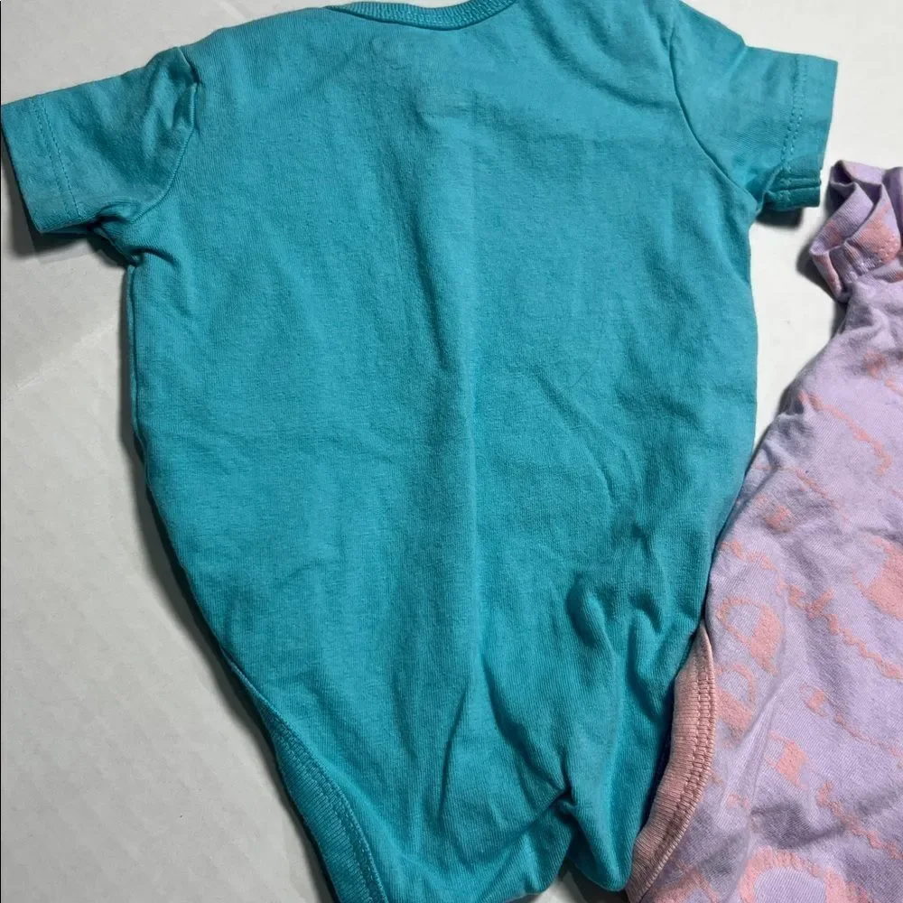 Champion Bundle of 3 one piece bodysuits size 6m